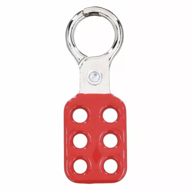 Lot Of 6 Condor Grainger 2Cjh7 Snap On Lockout Tagout Hasp Clasp Safety Loto