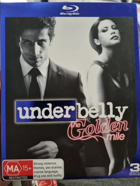 UNDERBELLY BADNESS UNCUT (2 discs) Blu Ray Like New $36.95