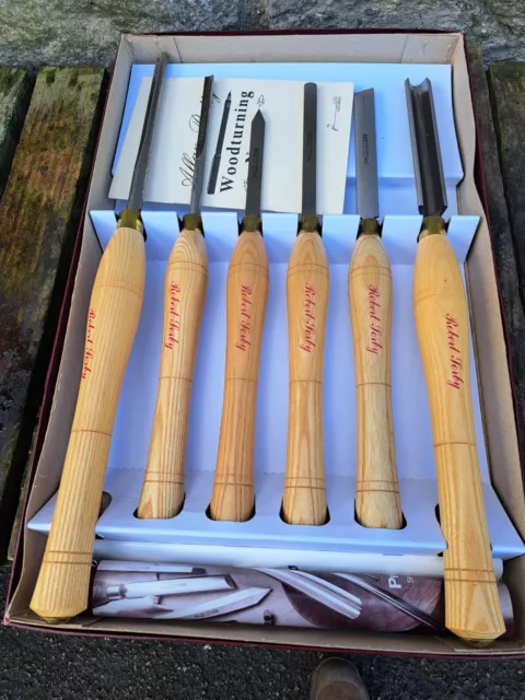 Robert Sorby Woodturning Chisels Set X 6