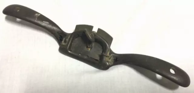 Vintage Very Early Adjustable Throat Stanley Rule And Level Company Shave