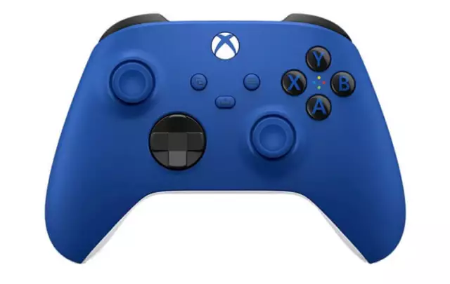 Genuine Xbox Wireless Controller Series X S Xbox One Microsoft Black Blue UK 🔥 3