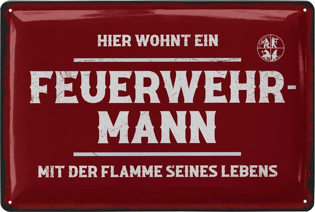 Feuerwehr Geschenke für Jubiläen und Ehrungen Feuerwehrmann