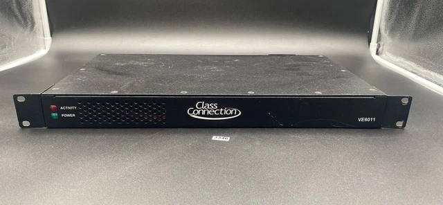 Valcom Class Connection VE6011 Rackmount Dual Enhanced Networked Station Port