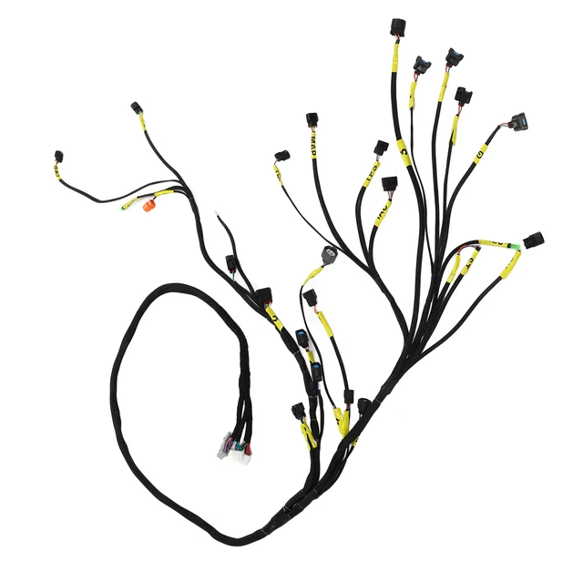 Tucked Engine Wiring Harness High Temp Resistant Replace For For K Swap