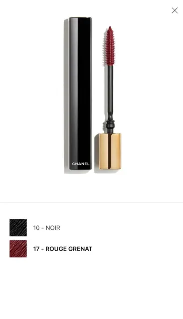 Chanel Noir Allure All-In-One Mascara In # 17 - Rouge Grenat Nwb