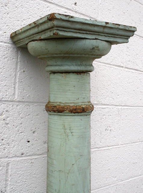 7' Antique Vintage SOLID Wood Load Bearing Structural Porch Column Pillar Post 5