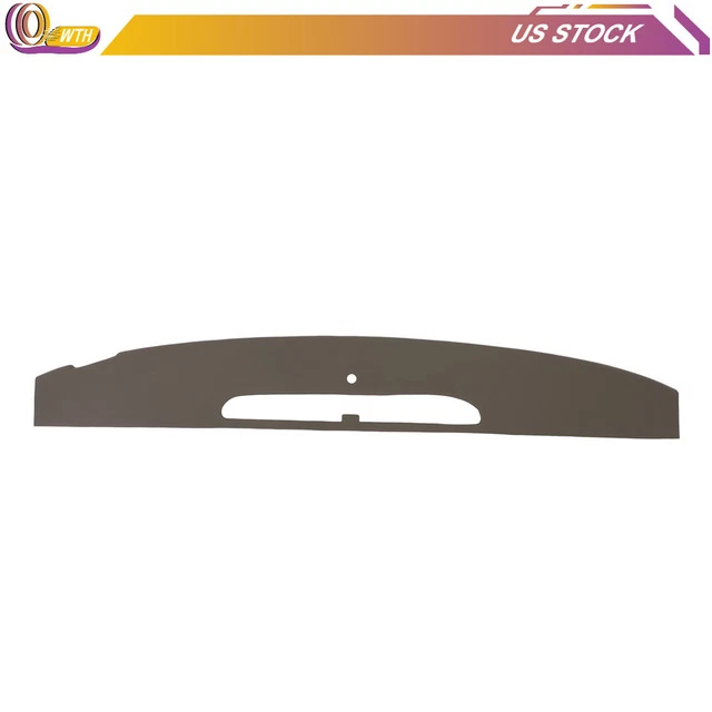 Dash Defrost Vent Grille Cover Cap Overlay For 07-14 Cadillac Escalade Brown