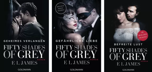 Fifty Shades of Grey Die Bücher zum Film von E L James Shades Geheimes Verlangen
