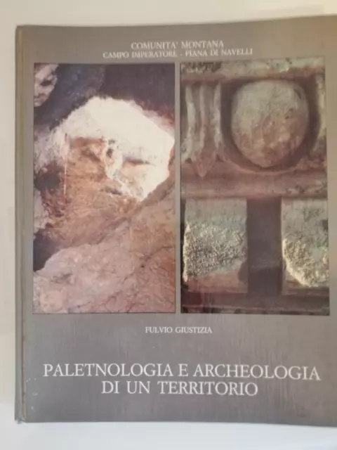 Paletnologia e archeologia di un territorio, Fulvio Giustizia, 1985, De Luca ed