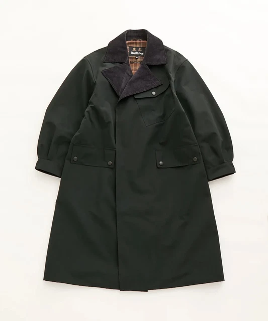 Mens barbour best sale trench coat
