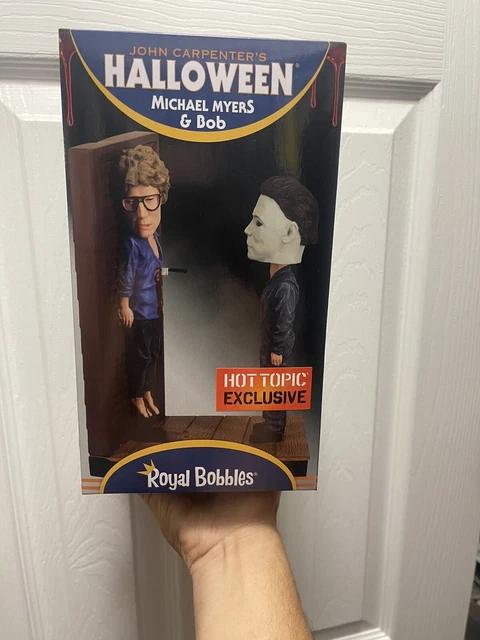 Royal Bobbles Limited Halloween Michael Myers & Bob Figure Bobblehead Exclusive