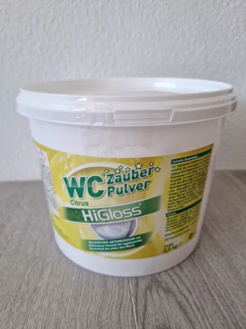 Wc Zauber Pulver  citrus Ca 2,5 Kg.