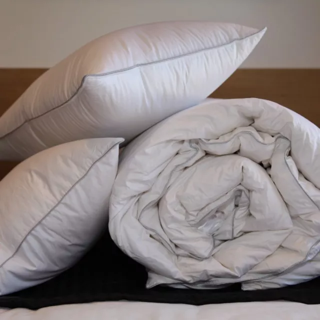 10.5 Tog Duvet Quilt, Pillow(s) & Mattress Protector Complete Bed Set BUNDLE