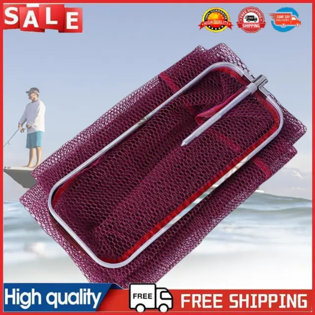Fishing Landing Net with Plastic Handle Portable Antioxidant Outdoor Accessories