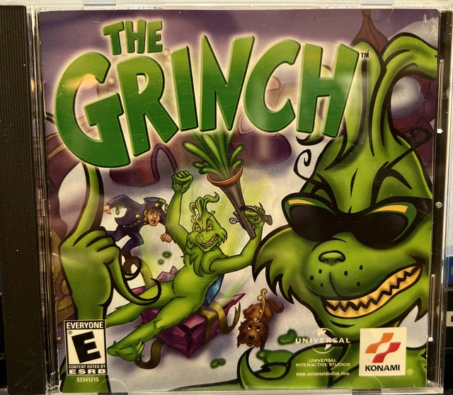 UNIVERSAL STUDIOS THE Grinch Windows PC Game Konami Rare Release (2000 ...