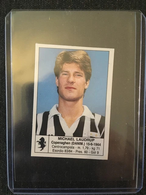 Michael Laudrup Juventus Footballers 1985/86 Edis Figure Ultra Rare Rookie 4