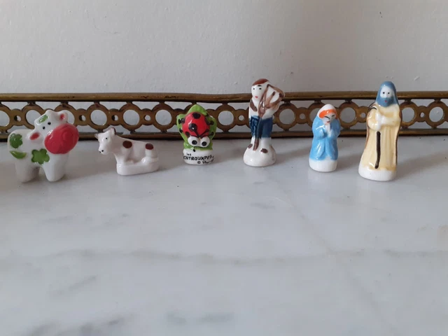 Lot De 3 Figurines Tintin En Porcelaine Et Biscuit – PICS 2011 – Collection – État Parfait
