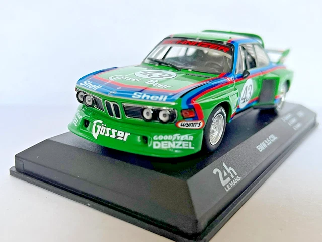 SPARK BMW 3.5 CSL #42 – 10e 24 Heures Du Mans 1976 – 1/43 – Stickers Posés – NEUF