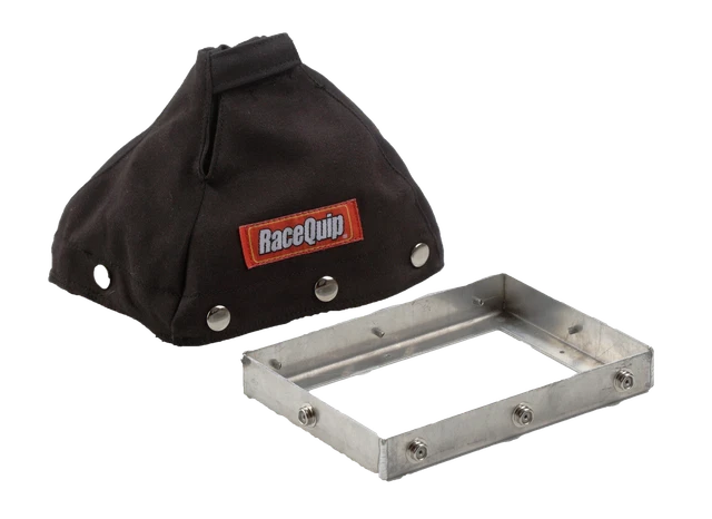 871001RQP RaceQuip Fire-Retardant Shifter Boot w/ Mounting Base Plate