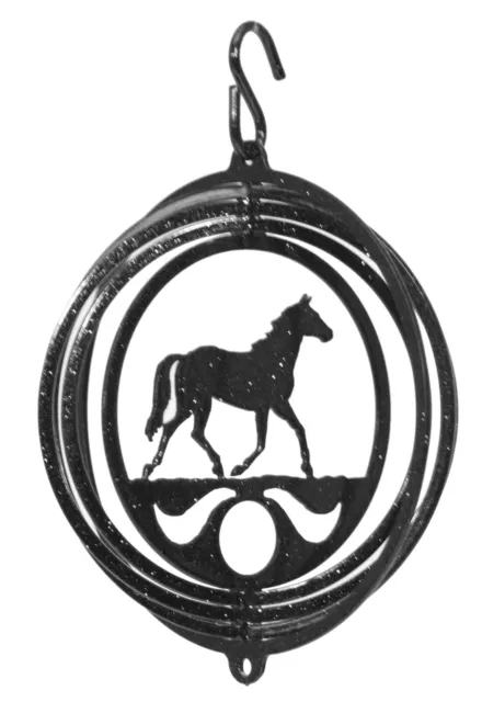 SWEN Products HORSE QUARTER Tini Swirly Christmas Tree Ornament