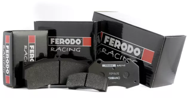 Ferodo DS3000 Rear 2 Pot Brake Pads For: Mitsubishi Lancer Evolution 5 V 98-99