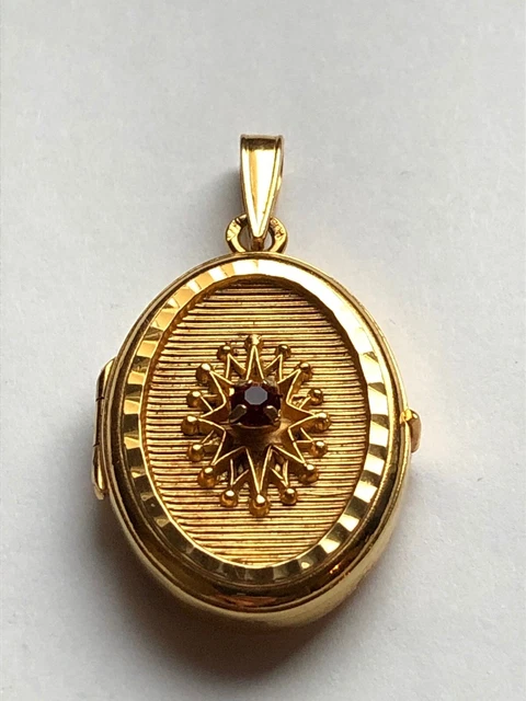 Superbe Pendentif Vintage En Plaqué Or - Occasion - Élégant Et Rétro