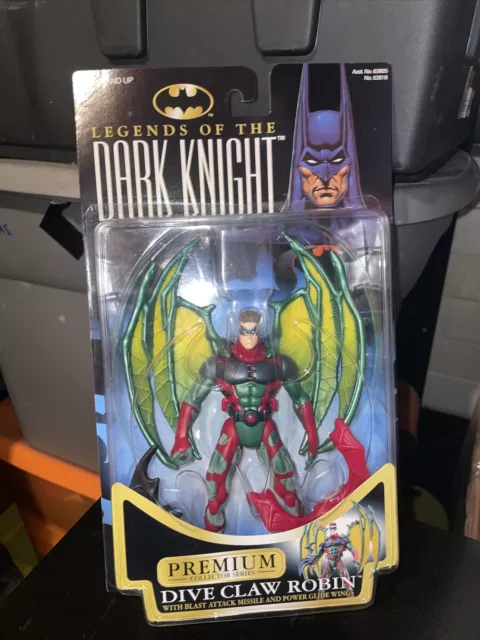 Dive Claw Robin Legends of the Dark Knight Premium Kenner 1996 NEW MOSC