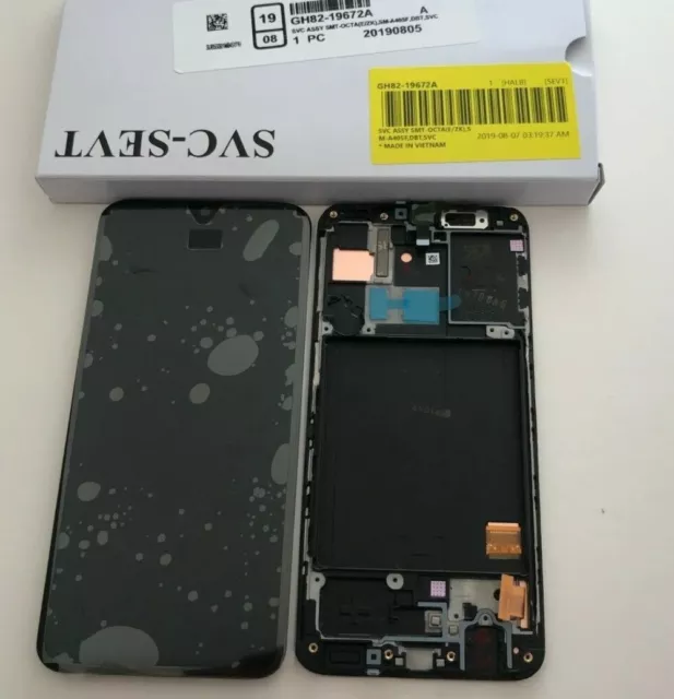Genuine Samsung Galaxy A40 Sm-A405F Lcd Service Pack New Original Screen Display