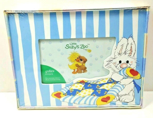 New~Cute Baby Child Picture Frame 4" X 6" little suzy zoo Some Bunny Loves U