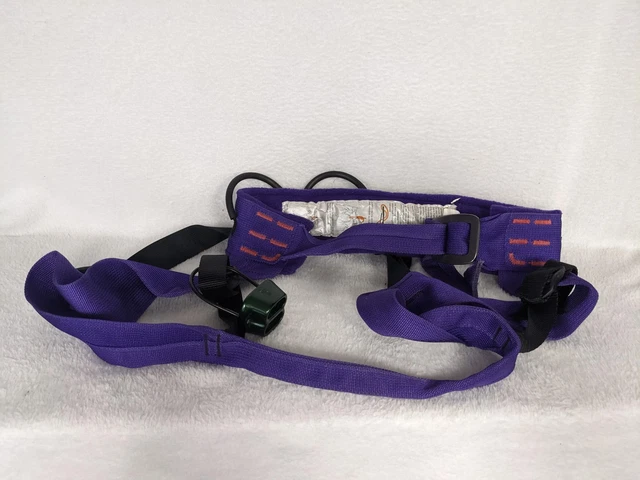 Black Diamond Climbing Harness Size Small Color Purple Condition Used