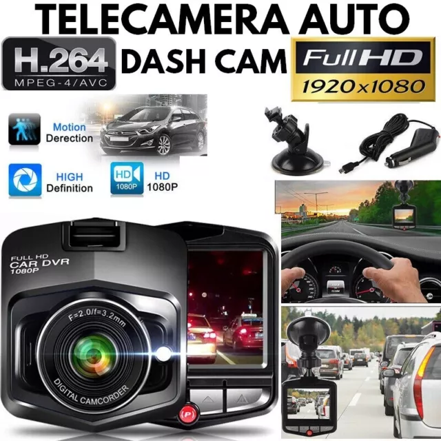 Telecamera Dash Cam Dvr Per Auto Registratore Mini Video Camera Hd Anteriore