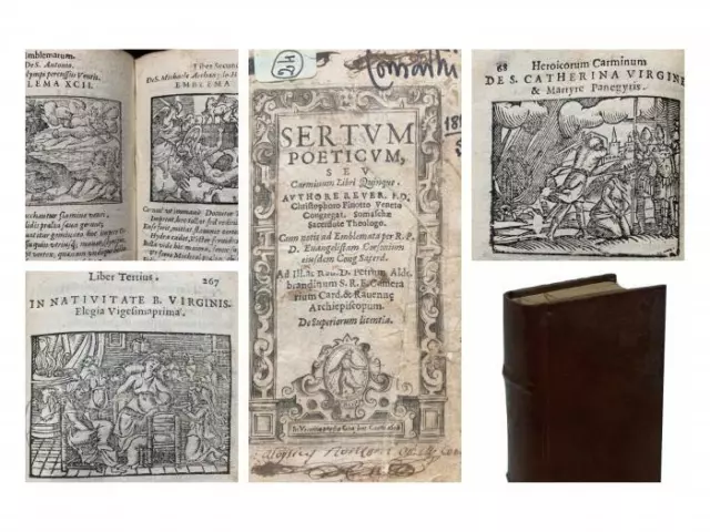 Christophoro FINOTTO - Sertum Poeticum seu Carminum - 1606