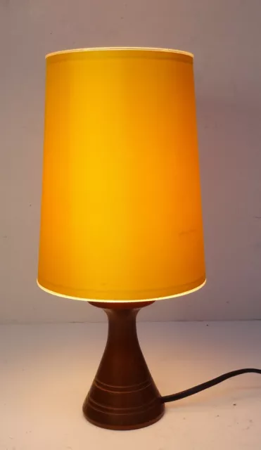 Tischlampe Lampe kleine Holz Leuchte mid century design 1960er
