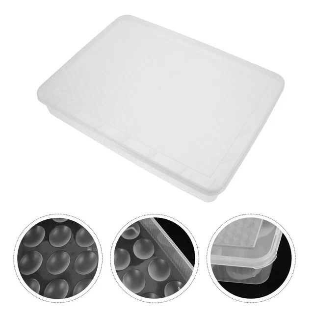 Cassetto Portauovo Per Frigorifero - Organizer Estraibile Trasparente Per 18 Uova, Adatto A Tutti I Frigoriferi - Foto 4