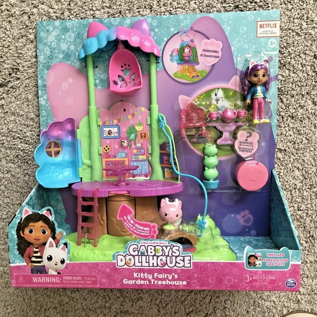 DREAMWORKS GABBY'S DOLLHOUSE Kitty Fairy's Garden Treehouse