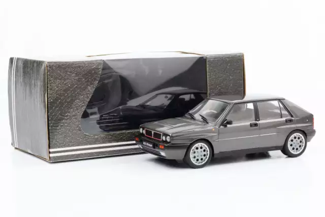 1:18 Lancia Delta HF Integrale 16V 1990 dunkelgrau Triple 9 diecast