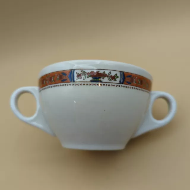 Vintage 1951 Morgan Line Steamship Southern Pacific Railroad 2 Handled Soup Cup