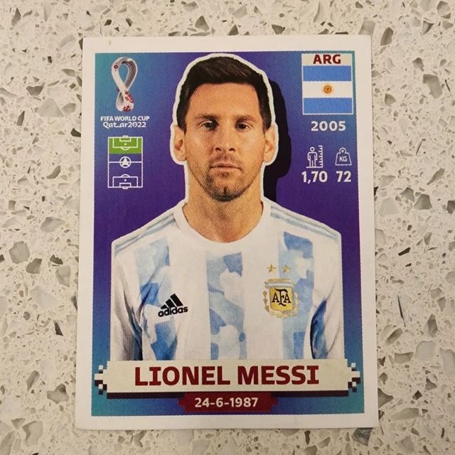 PANINI FOOT WORLD class 2024 lionel messi n°188 EUR 2,00 - FR