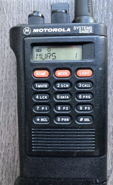 Motorola Systems Saber III Tactical DES Encrypted VHF 148-174 MHz H43TUK5170CN Motorola Systems Saber III Tactical DES Encrypted VHF 148-174 MHz H43TUK5170CN