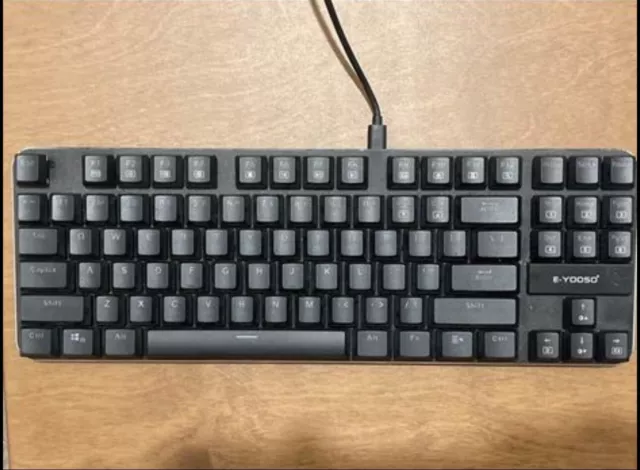 Mechanical Keyboard, E-YOOSO Blue Switches Mechanical Gaming Keyboard Wired
