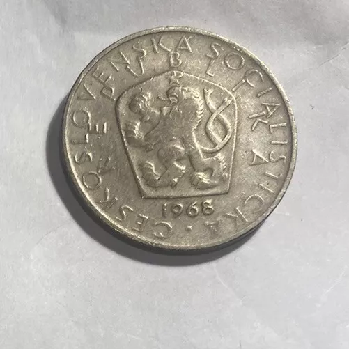 [#1337421] Coin, Czechoslovakia, 5 Korun, 1968