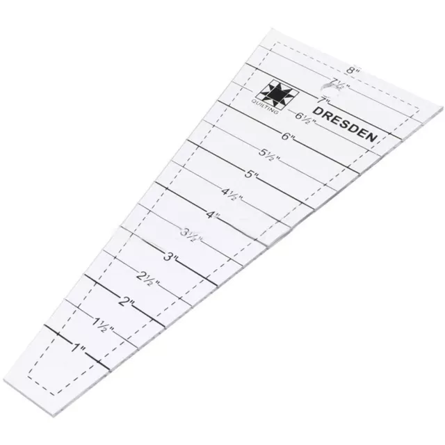 Convenient Measuring Solution Triangular Sewing Acrylic Template Ruler