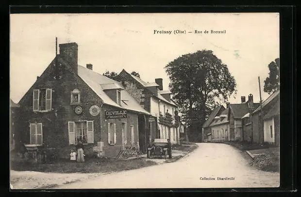 CPA Froissy, Rue de Breteuil