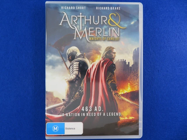 ARTHUR AND MERLIN Knights Of Camelot - DVD - Region 4 - Fast Postage ...