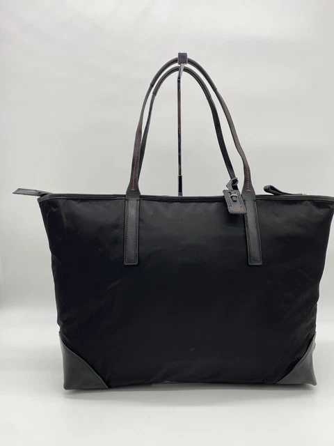 Tumi Ballistic Nylon w/ Leather Trim  Tote 21" (Black)