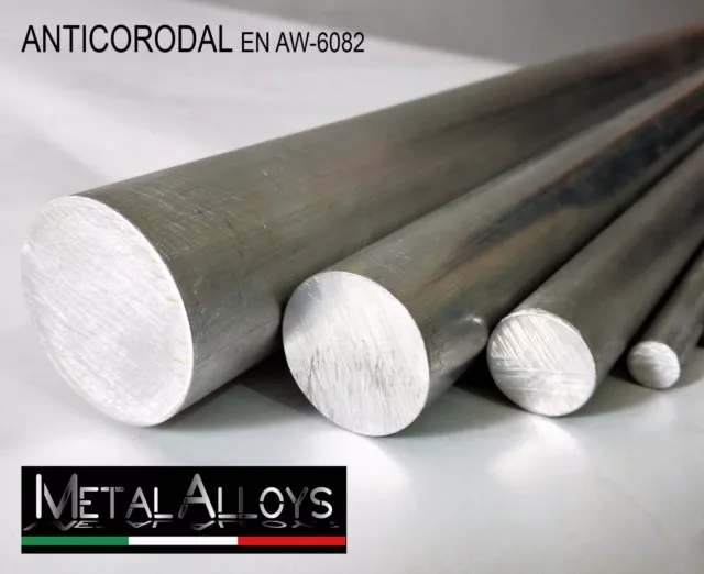 Barra Esagonale In Alluminio Anticorodal 6082 - Ø 22 Mm, Lunghezza 1 Metro, Per Tornio E Fresatura