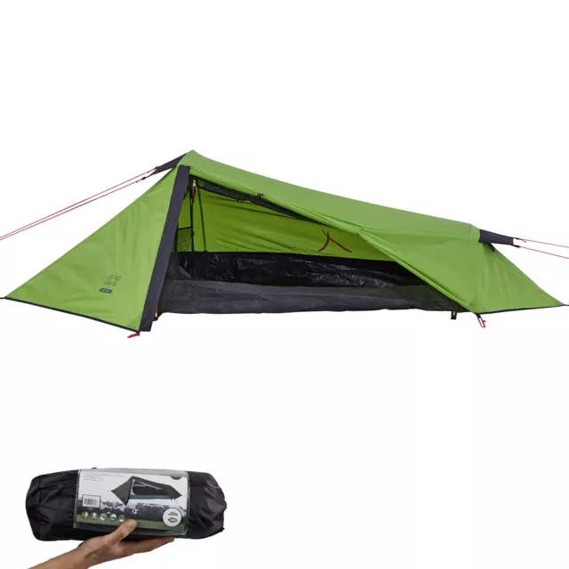 GRAND CANYON Trekkingzelt Richmond 1 Personen Fahrrad Camping Zelt Biwak 1,7 kg