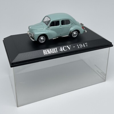 Miniature Renault 16 1965 Bleue - Universal Hobbies 1:43 - Collection M6 - Neuve