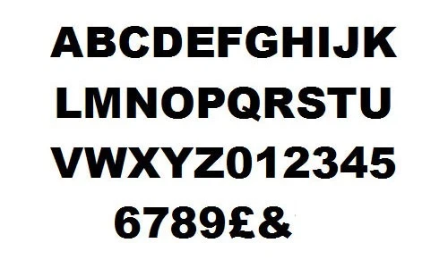 6MM THICK MILD Steel Cut Lettering/Metal Letters & Numbers Approx ...