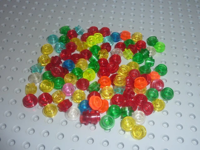 LEGO Lot de 100 Pièces Divers Réf 4073 Trred/Tryellow/Trgreen/Trblue....